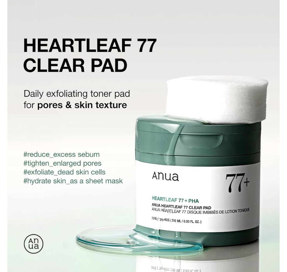 Anua Heartleaf Clear Pad 77%