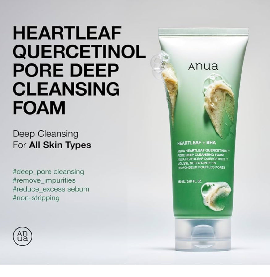 Anua Heartleaf Pore Deep Cleansing  Foam